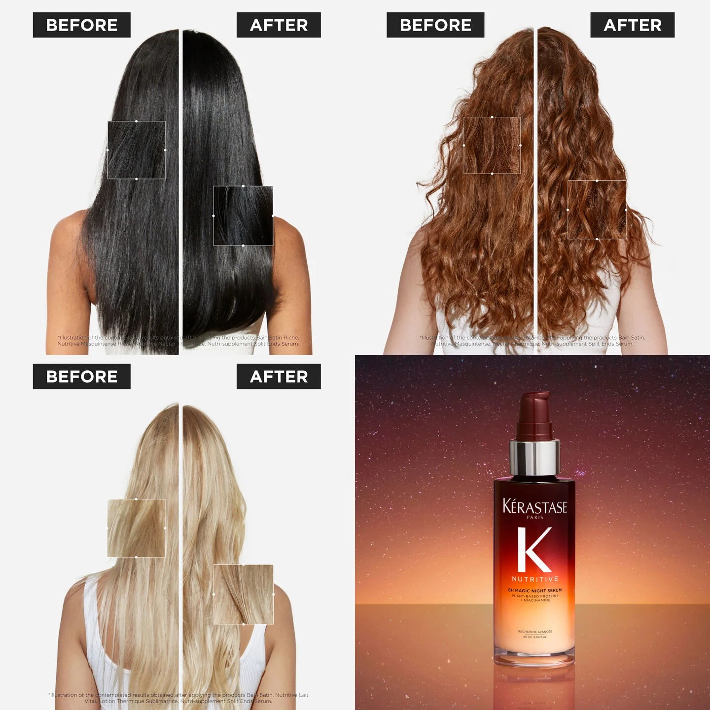 NUTRITIVE 8H MAGIC NIGHT HAIR SERUM