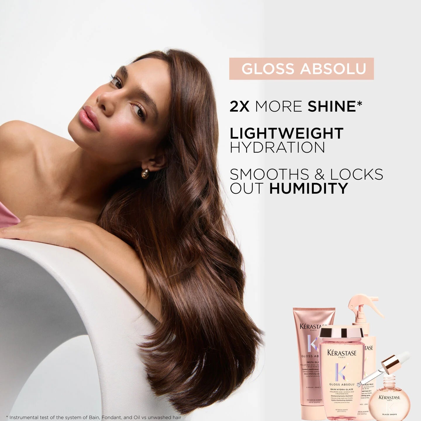 GLOSS ABSOLU GLAZE DROPS ANTI-FRIZZ HAIR OIL